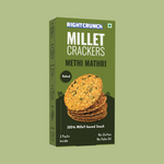 Millet Cracker Methi Mathri (100g)