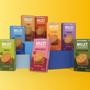 Millet Crackers Assorted 8 Pack (800g)