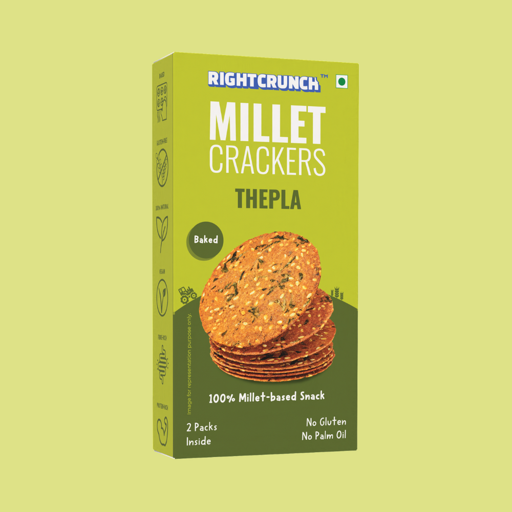 Millet Cracker Thepla (100g)